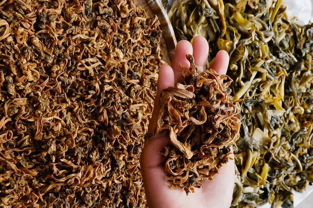 Authentic Nepali gundruk