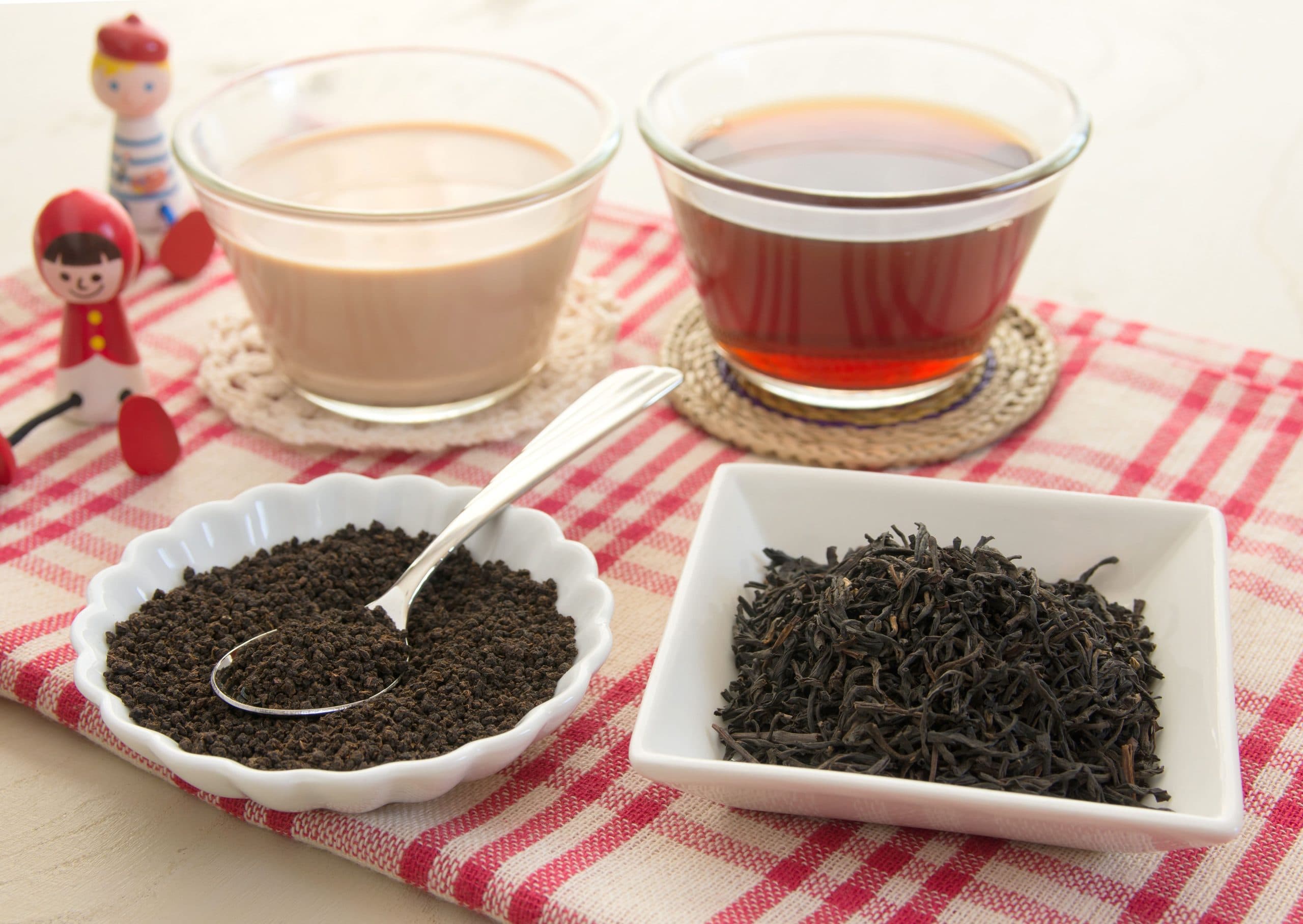 Golden brown Nepali tea